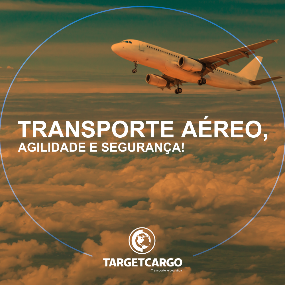 Transporte aéreo, agilidade e segurança!